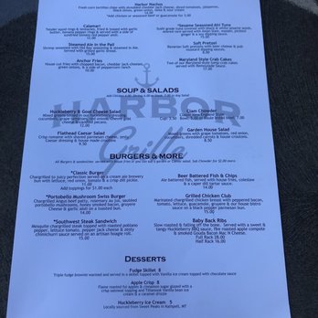 Harbor Grille - Menu - New American Near Me - Lakeside, Montana