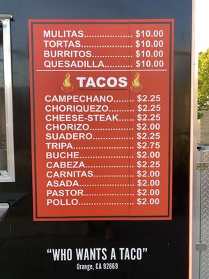 Photo of Erick El Taquero - Santa Ana, CA, US. Handmade tortilla extra $0.75