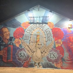 The Lighthouse Lounge - Building mural
