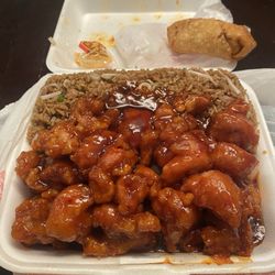Hong Da - C1. Orange Chicken Combo