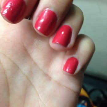 Trina's Nail - Bumpy, one nail already messed up. Polish all over my cuticles. - Nail Salons Near Me - Concord, California Trina's Nail - Bumpy, one nail already messed up. Polish all over my cuticles. - Nail Salons Near Me - Concord, California