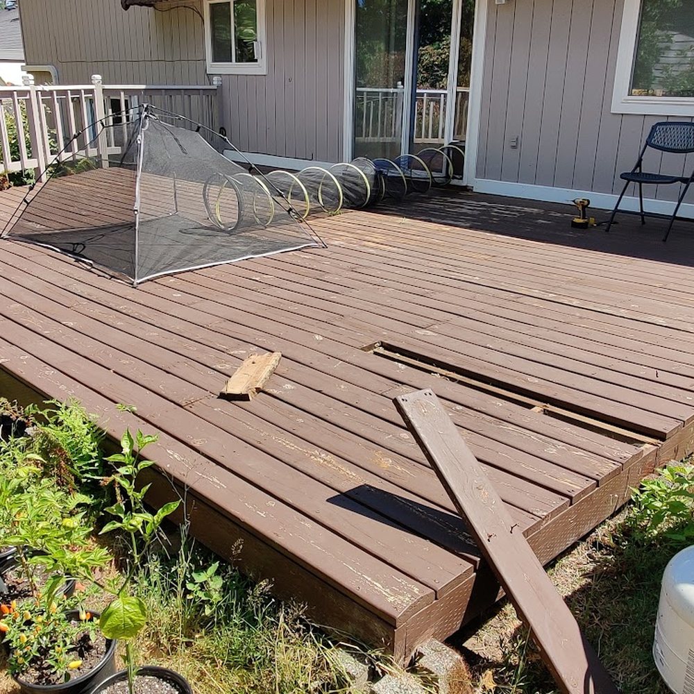 Seattle Eastside Pavers - Old deck - Masonry/Concrete Near Me