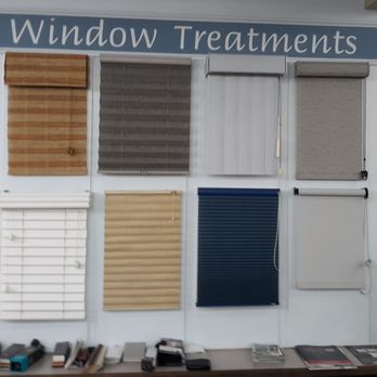 Interiors By H&W - a display of window treatments - Flooring Near Me - Kitty Hawk, North Carolina