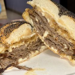 Donkey's Place Too - Cheese Steak with Fried Onions