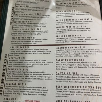 Las Potras Mexican Restaurant - Menu - Mexican Near Me - Granby, Connecticut Las Potras Mexican Restaurant - Menu - Mexican Near Me - Granby, Connecticut