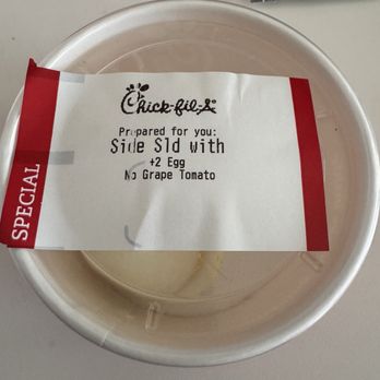 Chick-fil-A - You can clearly see that I asked for +2 eggs - Fast Food Near Me - Chesapeake, Virginia Chick-fil-A - You can clearly see that I asked for +2 eggs - Fast Food Near Me - Chesapeake, Virginia
