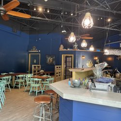 Maritime Mocktails - Bar and seating area
