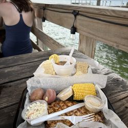 Dewey Destin Seafood - Chicken Dinner