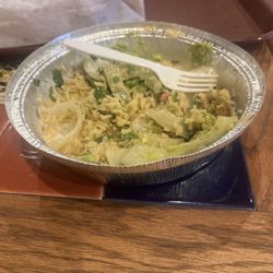 Fiesta Mexican Grill - It's my bowl after I was done with it. They put a lot in it