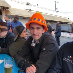 Sam's Brewery Tour - The tour guide himself