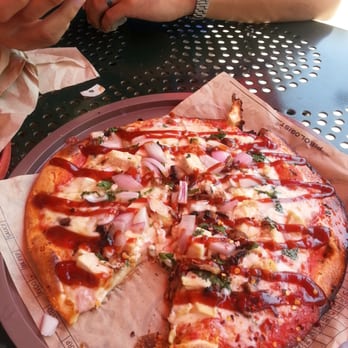 Pieology Pizzeria - Number 3 with mushrooms added - Pizza Near Me - Walnut, California