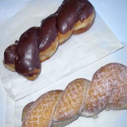 Donut Boss - Chocolate twist and Sugar Twist