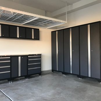 Classic Construction Services - NewAge Bold 3 Series  24-Gauge Welded Stainless Steel Worktop Cabinet Set in Gray for $1400 + tax at home depot installed by Zach and crew - General Contractors Near Me
