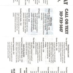 Tacocat Food Co. - Menu 02