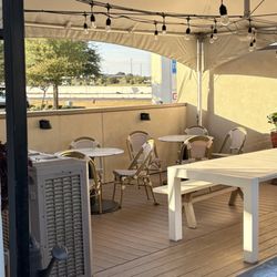 Outside seating