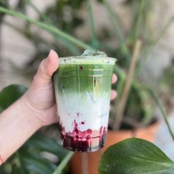 Boba Lush - Wildberries Matcha Latte