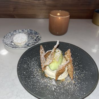 Speck Italian Eatery - Pistachio canollo and lemon cookie - Italian Near Me - Columbus, Ohio