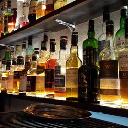 Cure Bar & Eatery - Great whisky selection.