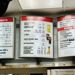 Wendy's - October 2025 menu of sides, desserts, drinks, etc.