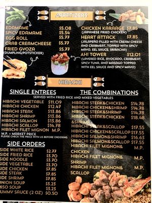 Menu photo 1 Kyonekko Sushi & Hibachi Express Malakoff, TX Menu photo 1 Kyonekko Sushi & Hibachi Express Malakoff, TX