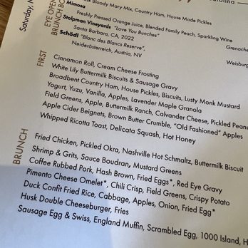 Husk - American Near Me - Charleston, South Carolina