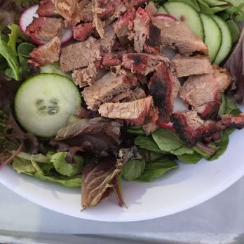 Max City BBQ - Green salad with brisket - Caterers Near Me - Los Angeles, California Max City BBQ - Green salad with brisket - Caterers Near Me - Los Angeles, California