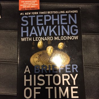 Vroman's Bookstore - Stephen Hawking A Briefer History of Time - Bookstores Near Me - Pasadena, California Vroman's Bookstore - Stephen Hawking A Briefer History of Time - Bookstores Near Me - Pasadena, California