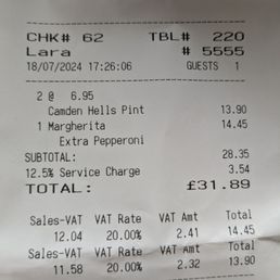 Don't be fooled, they expect a tip at some restaurants in London now. Don't be fooled, they expect a tip at some restaurants in London now.