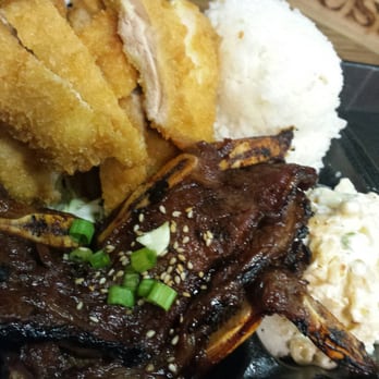 Homestyle Hawaiian - Kalbi/katsu  combo - Hawaiian Near Me - Chula Vista, California