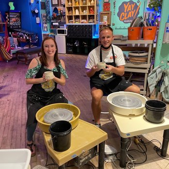Yay Clay - Our pottery masterpieces - Art Classes Near Me - Philadelphia, Pennsylvania
