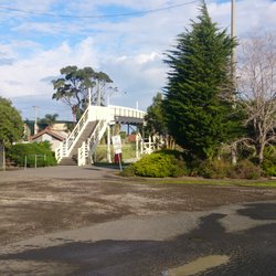 Williamstown railway station, Melbourne - Footbridge