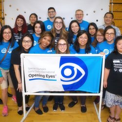 Eye Designs Optometry - Our eyecare team lead by Dr. Thomas Murphy and Dr. Heidi Pham-Murphy serves up eyecare to the Special Olympics athletes!