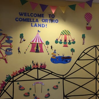 Comella Orthodontics - This "themed" wall greets patients. This is their summer theme. They have other neat displays depending on the season. - Orthodontists Near Me - Rochester, New York Comella Orthodontics - This "themed" wall greets patients. This is their summer theme. They have other neat displays depending on the season. - Orthodontists Near Me - Rochester, New York