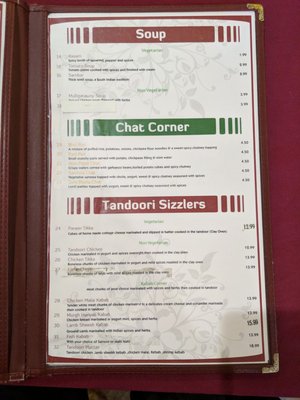 Menu photo 2 Chennai Fusion Grill Chandler, AZ