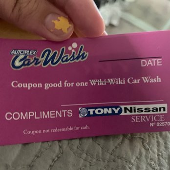 Tony Nissan - Free car wash with my visit -- nice touch. - Car Dealers Near Me - Waipahu, Hawaii Tony Nissan - Free car wash with my visit -- nice touch. - Car Dealers Near Me - Waipahu, Hawaii