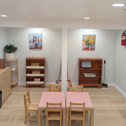 Chrysalis Preschool - Art room