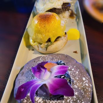 Guieb Cafe - Da Three-Bite Feast. Flight of their top 3 best sellers. - Breakfast & Brunch Near Me - Las Vegas, Nevada Guieb Cafe - Da Three-Bite Feast. Flight of their top 3 best sellers. - Breakfast & Brunch Near Me - Las Vegas, Nevada
