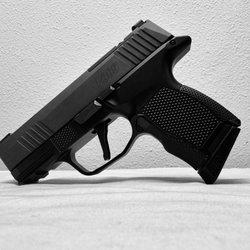 Premier Weapon Innovations - Sig Sauer P365 we installed an Icarus precision frame and grey guns flat trigger