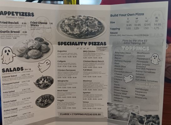 Menu photo 1 Ghost Pizza Dallas, TX
