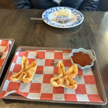 Eating Thai - Crab Rangoon, crispy, not oily and loaded with crab! Fantastic! - Thai Near Me - Hendersonville, Tennessee