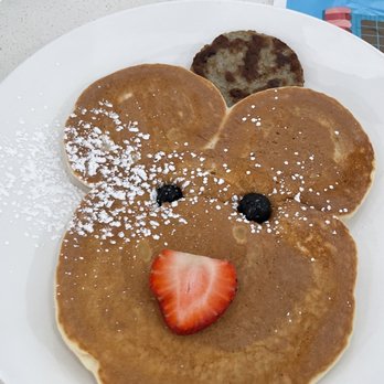Toasty Breakfast & Lunch - Mickey Mouse pancake - Breakfast & Brunch Near Me - Dallas, Texas
