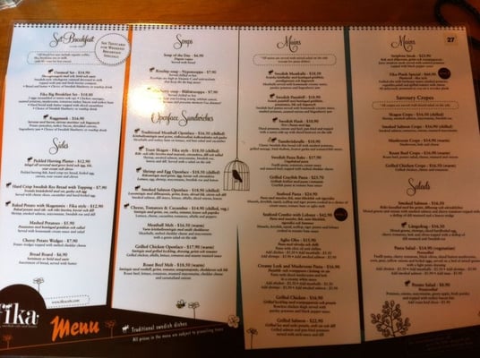 Fika Swedish Cafe and Bistro by null