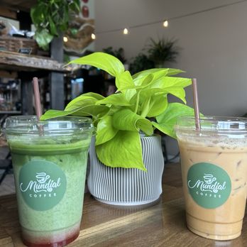 Mundial Coffee - Strawberry Matcha & a Dirty Horchata - Coffee & Tea Near Me - Riverside, California Mundial Coffee - Strawberry Matcha & a Dirty Horchata - Coffee & Tea Near Me - Riverside, California