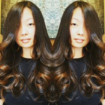 Balayage Highlights Long Hair Best Hair Salon In Astoria Hair