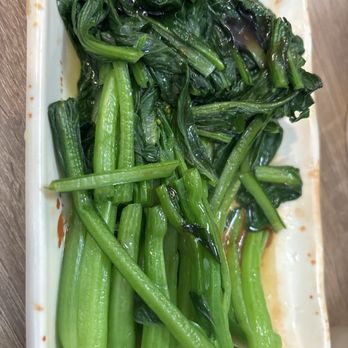 The Congee - Chinese greens with oyster sauce- $7.50 - Chinese Near Me - Alhambra, California