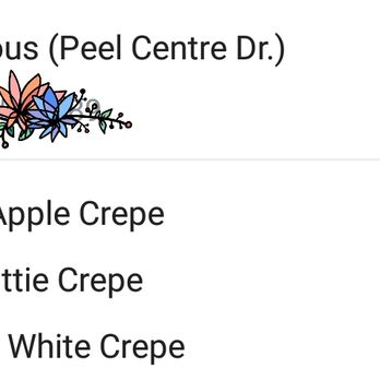 Crepe Delicious - Desserts Near Me - Brampton, Ontario