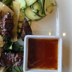 Jinja Bar & Bistro ABQ Westside - I love their ginger sauce and always ask for more on the side.
