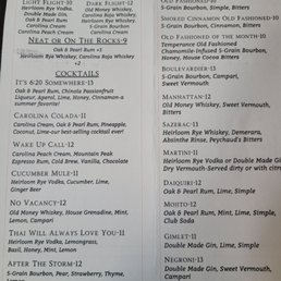 6 and 20 Menu