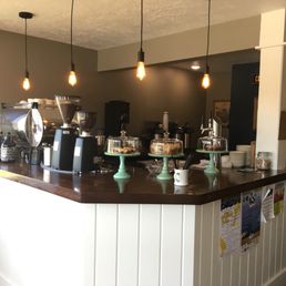 Clean and friendly and full of delicious house-roasted coffee and fresh-baked goods Clean and friendly and full of delicious house-roasted coffee and fresh-baked goods