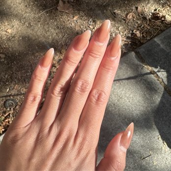 Angela's Nails & Spa - 2 week old acrylic manicure - Nail Salons Near Me - San Carlos, California Angela's Nails & Spa - 2 week old acrylic manicure - Nail Salons Near Me - San Carlos, California